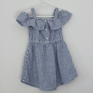 Old Navy off the shoulder ruffle dress 4T